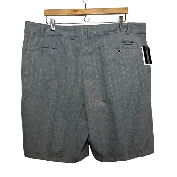 New with Tags O'Neill Shorts Marcos Grey Walkshorts Chino 40 - Picture 2 of 4